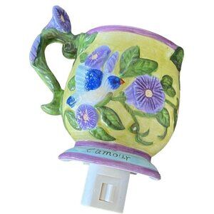 Elaine Voghelle for Silvestri Tea Cup Night Light L'amour